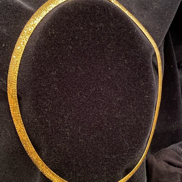Omega Italy bronze necklace - 16.5 : 17 inches - Picture 3 of 9